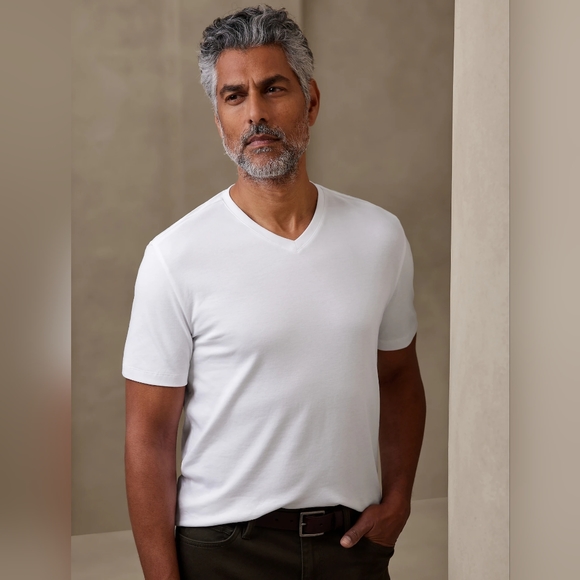 Banana Republic Luxury Touch/Supima 11 T-Shirts/1 Polo - Picture 5 of 12